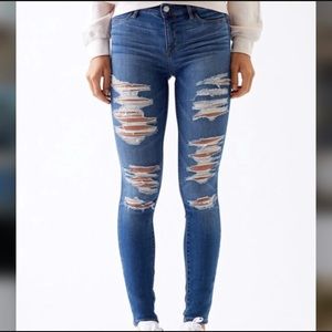 Pacsun Highrise Ripped Jeans